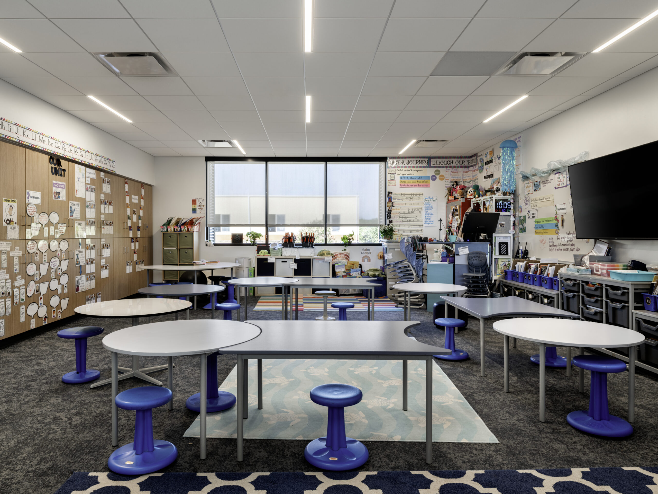 Bright, modern learning environments